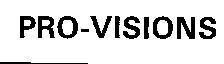 Mẫu nhãn hiệu PRO -VISIONS