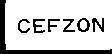 Mẫu nhãn hiệu CEFZON