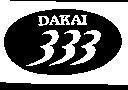 Mẫu nhãn hiệu DAKAI 333