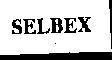 Mẫu nhãn hiệu SELBEX