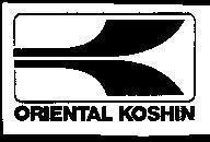 Mẫu nhãn hiệu ORIENTAL KOSHIN