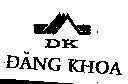Mẫu nhãn hiệu Đăng Khoa ĐK
