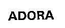 Mẫu nhãn hiệu ADORA