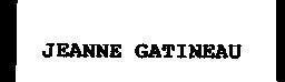 Mẫu nhãn hiệu JEANNE GATINEAU