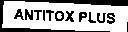 Mẫu nhãn hiệu ANTITOX PLUS