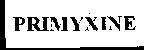 Mẫu nhãn hiệu PRIMYXINE