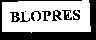 Mẫu nhãn hiệu BLOPRES