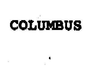 Mẫu nhãn hiệu COLUMBUS