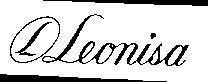 Mẫu nhãn hiệu L LEONISA