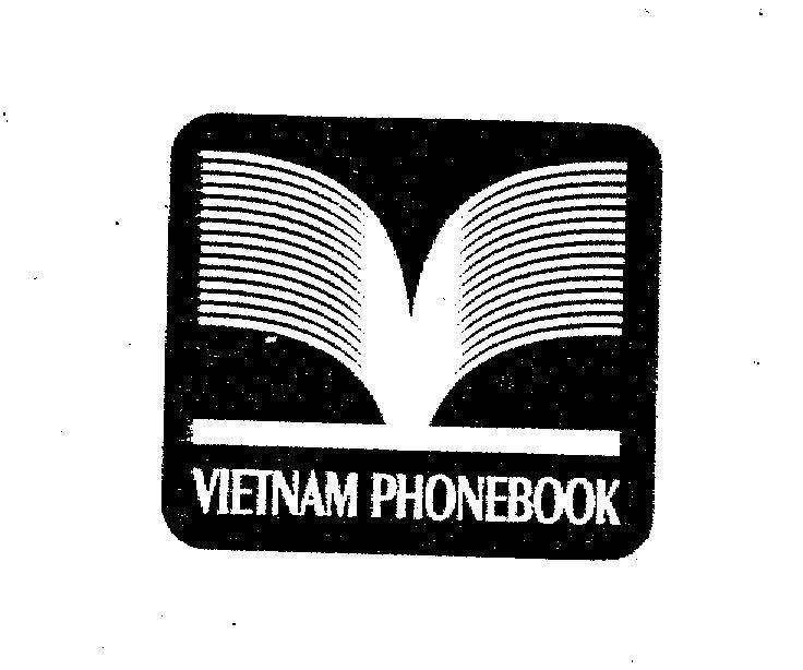 Mẫu nhãn hiệu VIETNAM PHONEBOOK