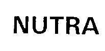 Mẫu nhãn hiệu NUTRA