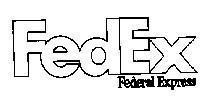 Mẫu nhãn hiệu FEDEX FEDERAL EXPRESS