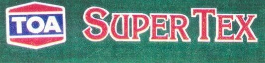 Mẫu nhãn hiệu TOA SUPER TEX