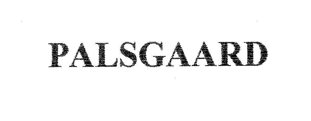 Mẫu nhãn hiệu PALSGAARD