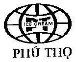 Mẫu nhãn hiệu Phú Thọ ICE CREAM PT