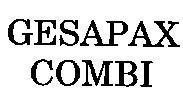 Mẫu nhãn hiệu GESAPAX COMBI