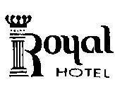 Mẫu nhãn hiệu ROYAL HOTEL