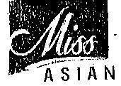 Mẫu nhãn hiệu MISS ASIAN