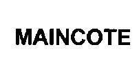 Mẫu nhãn hiệu MAINCOTE