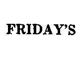 Mẫu nhãn hiệu FRIDAY'S