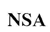 Mẫu nhãn hiệu NSA
