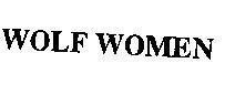 Mẫu nhãn hiệu WOLF WOMEN