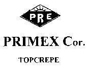 Mẫu nhãn hiệu PRE PRIMEX COR. TOPCREPE