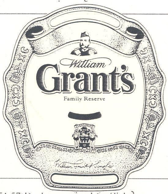 Mẫu nhãn hiệu William Grant's Family Reserve