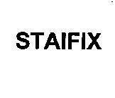 Mẫu nhãn hiệu STAIFIX