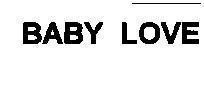 Mẫu nhãn hiệu BABY LOVE