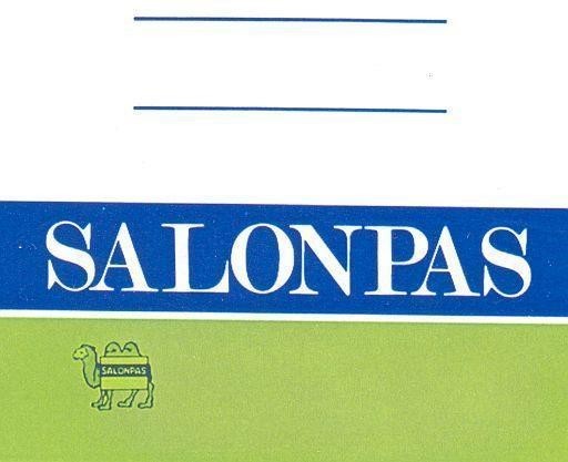 Mẫu nhãn hiệu SALONPAS