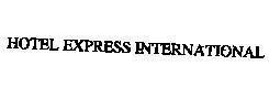 Mẫu nhãn hiệu HOTEL EXPRESS INTERNATIONAL