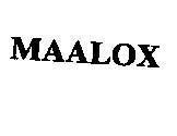 Mẫu nhãn hiệu MAALOX