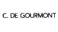 Mẫu nhãn hiệu C.DE GOURMONT