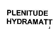 Mẫu nhãn hiệu PLENITUDE HYDRAMATT