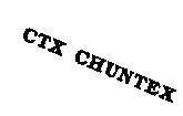 Mẫu nhãn hiệu CTX CHUNTEX