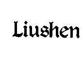 Mẫu nhãn hiệu LIUSHEN