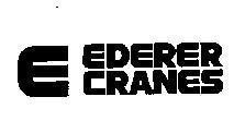 Mẫu nhãn hiệu E-EDERER CRANES