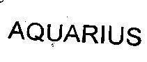 Mẫu nhãn hiệu AQUARIUS