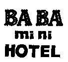 Mẫu nhãn hiệu BABA MINI HOTEL