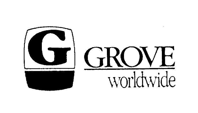 Mẫu nhãn hiệu G-GROVE WORLDWIDE