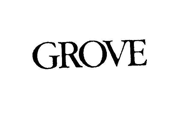 Mẫu nhãn hiệu GROVE