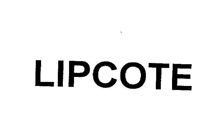 Mẫu nhãn hiệu LIPCOTE
