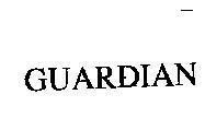 Mẫu nhãn hiệu GUARDIAN