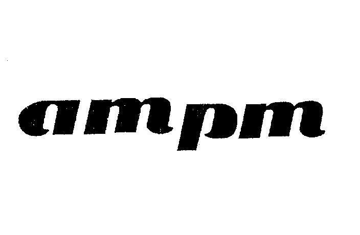 Mẫu nhãn hiệu AMPM