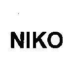 Mẫu nhãn hiệu NIKO
