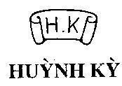 Mẫu nhãn hiệu H.K-Huỳnh Kỳ