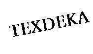 Mẫu nhãn hiệu TEXDEKA