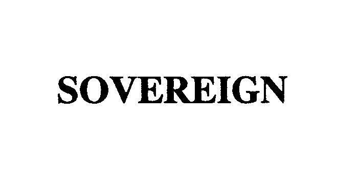 Mẫu nhãn hiệu SOVEREIGN