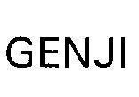 Mẫu nhãn hiệu GENJI